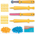 Zentara Kids Cardboard Tool Set, 232-Piece STEM Building Kit with Safe Wooden Cutter,