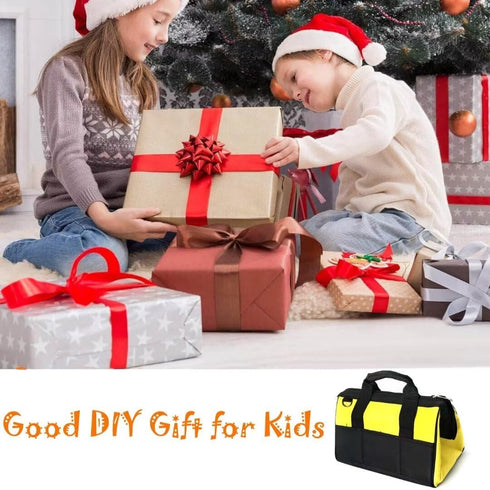 QeeHeng Set,Children's Set, Hammer Kids Real Tools Tool Kids Construction Tool Kits DIY Toy with Real Hand Tools