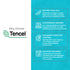 PUREgrace Crib Mattress Protector Eucalyptus Tencel Fiber Waterproof Breathable Baby Mattress Pad Cover with Corner