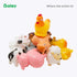 12 2 Boley Farm Animals Bath Toys Bucket - Includes Colorful Fun Free Bathtub Toys & Pool Toys for Kids & Toddlers Ages