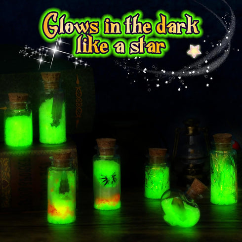 20 6 7 8 9 10+ UOMTFAI Mystery Potion Craft Kit for Kids, Mix Magic Wizard Potion, Creative Christmas Decorations