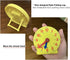 Learning Clock for Kids, Student Learning Clocks Teaching Time 12/24 Hours Geared Clock for 4+ Years