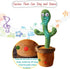 Say,Sing,Dance,Recording,LED(120 Starhig Dancing Cactus Talking Toy,Wriggle Singing Mimicking Cactus,Repeat What You