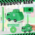 Tanlade Truck Birthday Party Favor Gifts, 10 oz Plastic Garbage Truck Shape Cup with Straws, 24 Sets