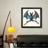 Games,300 13.2 12.5Inch Wooden Puzzles for Adults, Stained Glass Bat Puzzles Animal Wooden Puzzles, Unique Irregular
