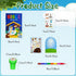 60 Cinrobiye Pcs Easter Party Favors for Christian,Christian Coloring Books with Stacking Crayons Bulk Religious Easter