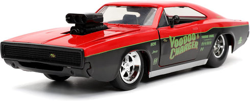 Big Time Muscle 1:24 1970 Dodge Charger RT Voodoo Die-Cast Car, Toys for Kids and Adults