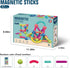 Large Magnetic Blocks (42pcs) - Magnetic Toys for Kids Ages 3-5, STEM Construction & Montessori Toys for Toddlers 1-3