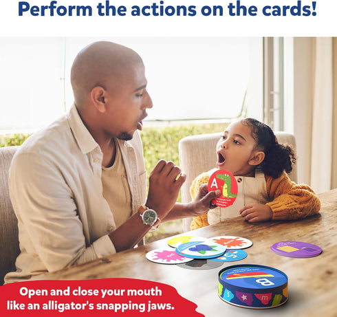 Skillmatics Flash Cards for Toddlers, Jump & Learn Letters, Numbers, Shapes & Colors for Ages 2-5