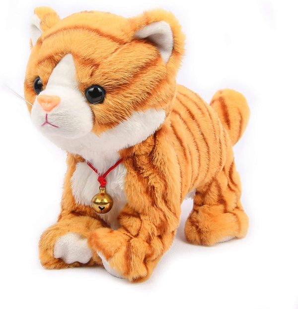 Smalody Interactive Plush Toys, Novelty Sound Control Electronic Cat Electronic Pets Robot