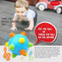 3+ VANLINNY Toddlers Baby Music Shake Ball Toy Bumble Ball for Babies,Dancing Bumpy & Interactive Sounds Crawl Toy