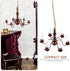 Mini Chandelier Ceiling Light for Dollhouse - GANAZONO Decorative Lamp