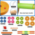 Set, Kids Exercise Weight Barbell and Dumbbell Workout Equipment, Toddler Beginner Gym Toy for Pretend Play Lifting