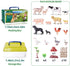 35 PCS Farm Animals Toys for Toddlers 3 Years Old Boys and Girls Realistic Animal Figures Playsets Gift for Kids 3~8