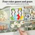 Montessori-Inspired Sensory Wall Panel for Kids - Engaging Activity Board