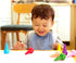 Gibot 12 Colors Palm Grip Crayons for Toddlers, Safe Stackable Toys for Kids, Boys and Girls