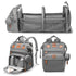 Jeryswet Baby Diaper Bags with Changing Station, Waterproof Large Capacity Diaper Bag