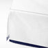 Navy Crib Skirt with White Band - Bacati Mix N Match
