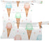 Burbuja Ice Cream Cone Wet Dry Bags for Baby Cloth Diaper 2 Pack,