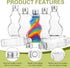 30 Packs 2.5 oz Plastic Sand Art Bottles with Lids for Kids, Clear Containers for Sand Art Crafts