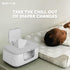 Jool Baby TinyBums Wipe Warmer & Dispenser with LED Light - Gray