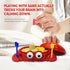 HouseBegan Mini Crab Sandbox Zen Garden for Desk, Desktop Sand Box with Lid for Stress Relief, Relaxing Office Desk