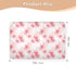 siphylline 52" 34" Watercolor Art Flowers Red Extra Large Resuable Baby Bed Pad Highly Absorbent Diaper Changing Pad