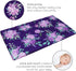 Pack Soft Purple Flower N Play Sheets for Mini Cribs - Breathable Cover