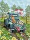 Bits and Pieces - 300 Piece Jigsaw Puzzle for Adults, Fresh Flowers - 300 pc Large Piece Country Dogs Puzzle