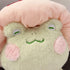 Cute Frog Plush Toy - 10" Stuffed Animal with Red Mushroom Hat for Kids and Adults