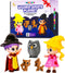 FUNERICA Wizard Dollhouse People Playset Imaginative Little People Guests & Accessories for