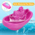 1-3, 13 1-3 6-12-18M+ Bath Toys for Kids Ages Kids Bath Toys with Floating Boats, Bathing Spoon Shower, PCS Bathtub Toy