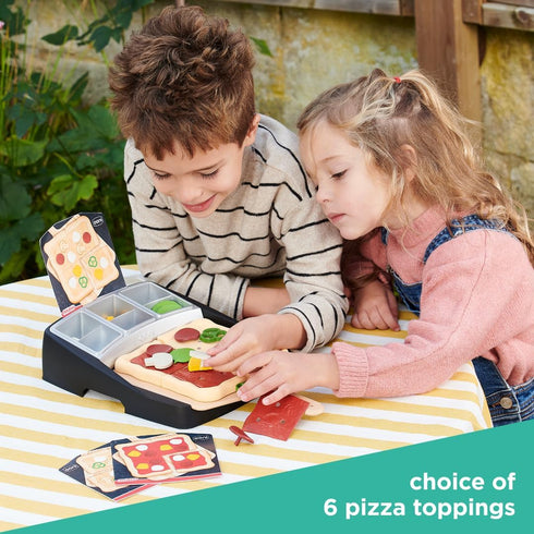 Casdon Ooni Pizza Topping Station: Toy Pizza Topping Station for Children Aged 3+ with 24 Topping Pieces