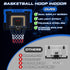 Indoor Mini Basketball Hoop for Kids with Double Electronic Scoreboard LED Light