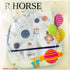 5Pcs Set 6-24 R HORSE Baby Bibs Toddler Bibs with Crumb Catcher Pocket & Snap Button Waterproof Baby Feeding Bibs