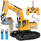 Jiakora Remote Control Excavator Toys for Boys, RC Excavator Toy for Boys