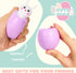 12pcs JOYIN Easter Eggs Squishy Toy Bunny Chicks, Cute Rabbits,Chicks Hide in Broken Eggs, Squishy Toy Stress Relief