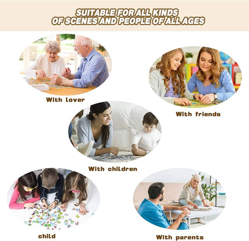 1000 Pieces Large Jigsaw Puzzle for Adults and Teens, 19.7x27.6 Inches, Ideal for DIY, Relaxation, and Entertainment.