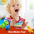 26PCS 3-5, Dinosaur Alphabet Learning Toys for Kids Ages Double-Sided ABC Matching Game with Uppercase Lowercase