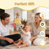 littlove 6-12 3 Musical Baby Pull Vibration Toy for Car Seat Months, Travel Sensory Toy Months, Montessori Plush Toys