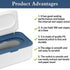 NOVWANG Wipes Dispenser Baby Wipe Holder with Lids, Keeps Wipes Fresh, Refillable Wipes Container with Sealing Design