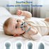 2 Packs 0-6 6-12 TOHIBEE Baby Teething Toys for Months, Food Grade Silicone Adjustable Cow Teething Mitten, Chew