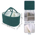 XUANGUO Large Baby Diaper Caddy Organizer for Girl Boy Rope Nursery Storage Bin Basket Portable Holder Tote Bag