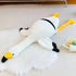 63" Giant Flamingo Stuffed Animal Plush Pillow, White Flamingo Plush Doll, Toys for Kids Birthday Christmas Gifts