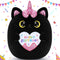 Happy Birthday Gift Black Cat Plush Toys - 11 Inch Kawaii Anime Plushie - Birthday Gifts for Kids
