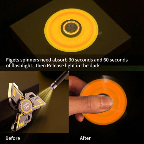 INNPLUS Fidget Spinner, Fidget Spinners Cool, Fidget Spinners for Adult, Stress Anxiety ADHD Relief Figets Toy, Fidget