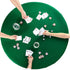 Tegeme 2 36 48 Inch Pcs Felt Table Cover for Game Round Felt Card Tablecloth Elastic Poker Tabletop to Poker Table