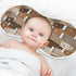 decor gift 4 Pack 22x11in Cotton Neutral Burp Cloths Easy Care Naughty Ocean Brown Bear Milk Spit Up Cloth for Gender