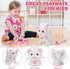 WorWoder 15PC Robot Plush Electronic Interactive Cats That Move and Meow Walking Wagging Lifelike Stuffed Kitten Toy