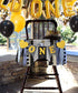 Wild One Birthday Decorations for Boys, Black and Gold Balloons, High Chair Banner, Cake Toppers, 1st Birthday Supplies